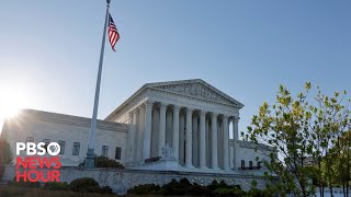 Video thumbnail of, "Supreme Court Arguments." Picture of a government building.