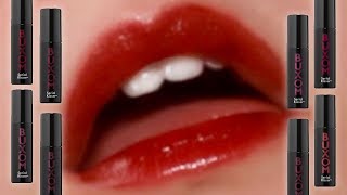 BUXOM SERIAL KISSER LIP STAIN SWATCHES | QUEENSHIRIN