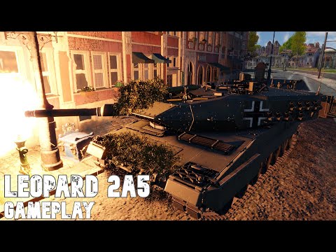 Leopard 2A5 - 1440p60fps Full Gameplay - War Thunder