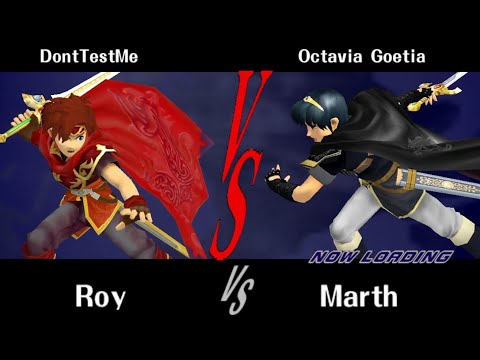 DontTestMe (Roy) vs. Octavia Goetia (Marth) (Ranked) [2022-12-17]