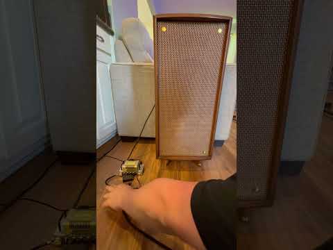 1961 Watterson Mid-Century Guitar Cabinet w/ 1966 CTS 8" American Speaker – Walnut – 8Ω image 3