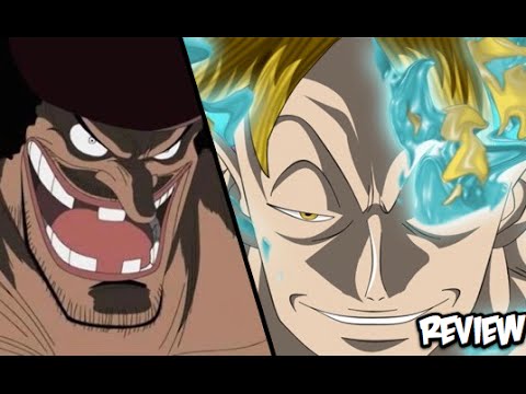 OMG! One Piece 820 ワンピース Manga Chapter Review - Blackbeard VS Marco Fight & Straw Hat Separation!!