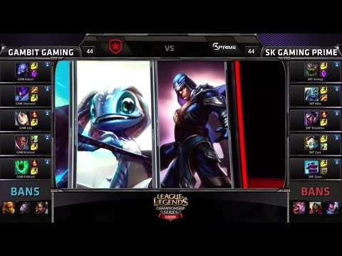 Gambit Gaming vs SK Prime | Game 3 Season 5 EU LCS Spring Promotion/Relegation | GMB vs SKP G3