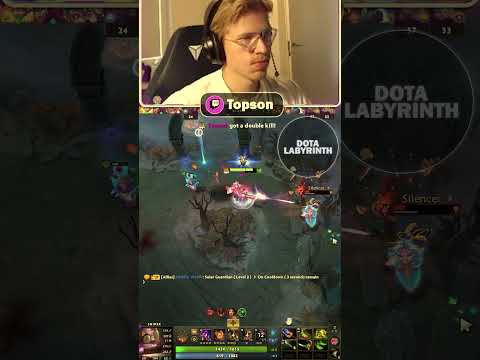 Topson on Sniper Did VERY IMPRESSIVE Ultrakill in Dota 2 #dota2 #gaming #outplay