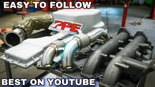 How To Install L5P Duramax Manifolds, Up-Pipes and Down Pipe!
