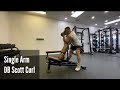 Single Arm DB Scott Curl 廣東話旁白 | #AskKenneth