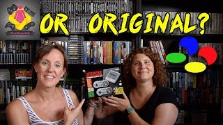 Original SNES Console OR a Snes Mini? Which would you prefer? 2 Girls 1 Gaming Topic | TheGebs24