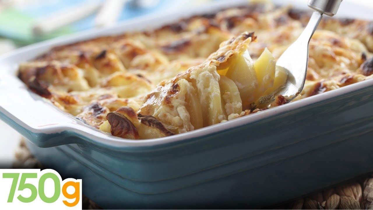 Recette de Gratin de pommes de terre au micro-ondes - 750g