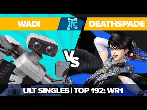 WaDi vs Deathspade - Ultimate Singles Top 192: WR1 - Low Tide City | R.O.B vs Bayonetta