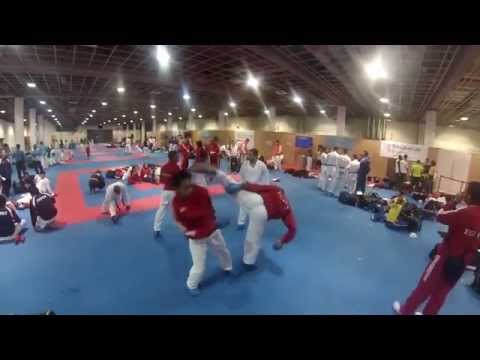 EGYPT Male Kumite Team @ warm-up area - 2014 World Karate Championships | WORLD KARATE FEDERATION