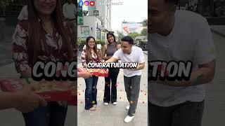 Tried Guess The App By Logo 🤔Challenge In Public For Amazing Cheese Pizza🍕🤩 #guesstheapp #shorts