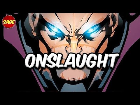 Who is Marvel's Onslaught? "Professor X" having a VERY bad day.