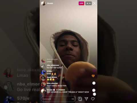 Lil Rekk Goes off on Fan on Live