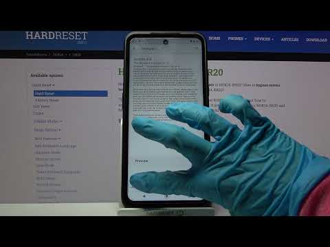 How to Pick Size of Font in Nokia XR20 - Resize Text