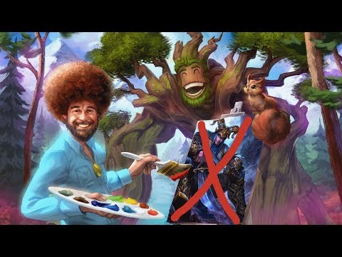 Sylvanus Teaches Loki How to Paint