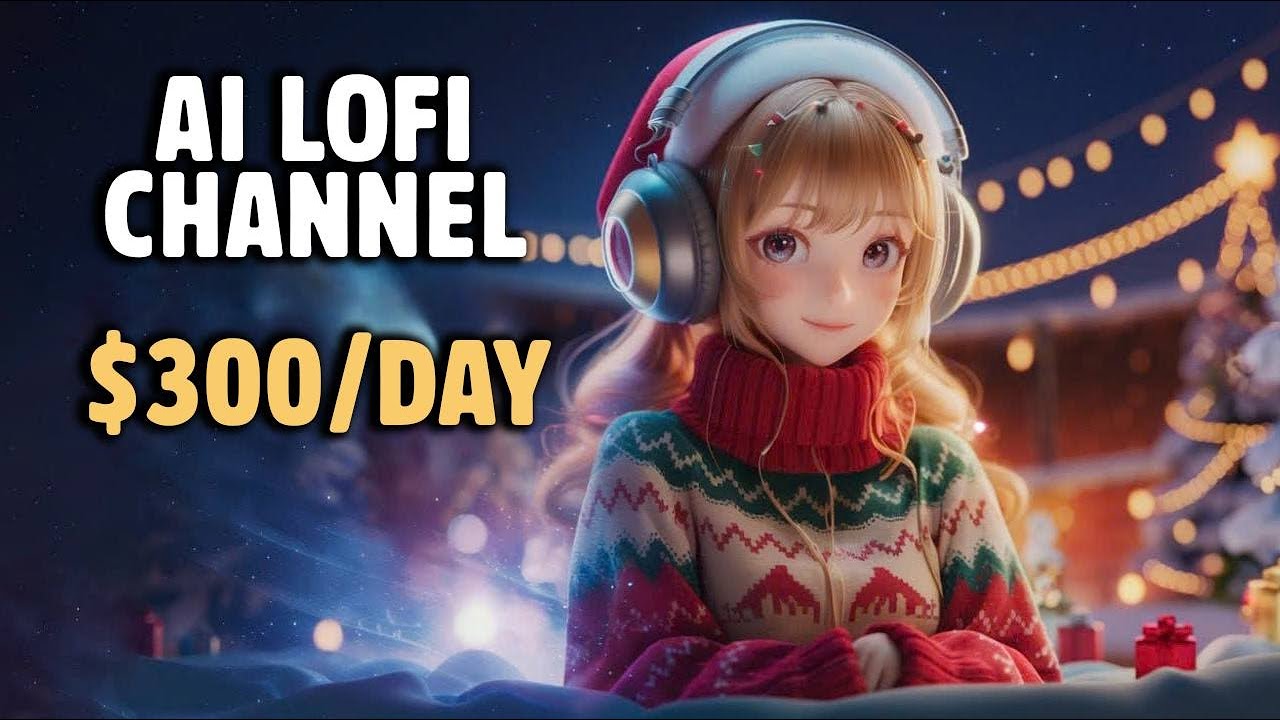 Earn $10,000/Month by Creating AI LOFI Music Videos | Step-by-Step Tutorial using SUNO AI
