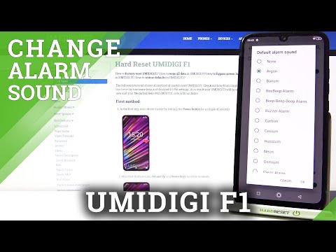 Default Alarm Sounds in UMIDIGI F1 – Verify All Alarm Tones