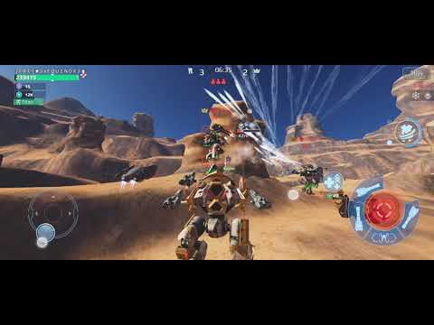 War robots FFA Mode Ivory storm ravana 3.1m damage gameplay
