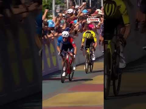 💥🚴🏻 Romain Grégoire remporte la deuxième étape du Tour de Suisse à Locarno ! #cycling #tourdesuisse