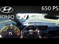 2024 Hyundai IONIQ 5 N (650 PS) POV Testdrive AUTOBAHN Beschleunigung & Topspeed