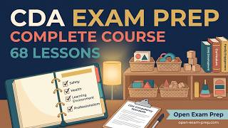 CDA Exam Prep 2026: Complete FREE 68-Lesson Child Development Associate Course
