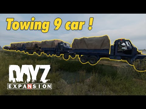 Towing 9 car to sell - Dayz expansion