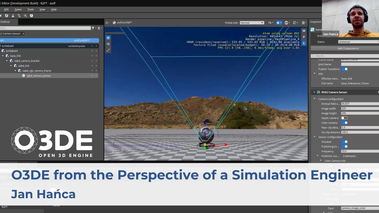 O3DE from the Perspective of a Simulation Engineer