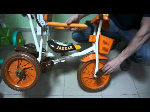 Детский трёхколёсный велосипед Jaguar ms-727