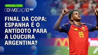 Vídeo: Espanha pode ACABAR com a Argentina na final? Posse DESAFIA RAÇA na final | Convocação CNN