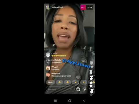 Trillary Banks exposes miss lafamillia for having a ghost writer can’t write her own lyrics