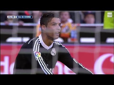 Cristiano Ronaldo Vs Valencia (Away) /HD/ La Liga 14-15