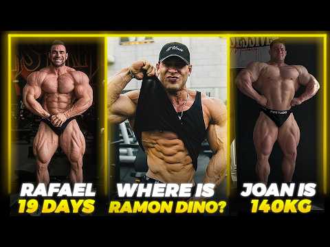 What's Hapenning with Ramon Dino?? + Rafael Brandao LOOKS CRAZY + Joan Pradells GOT MASSIVE