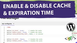 How to Enable and Disable Cache and Cache Expiration Time in WordPress