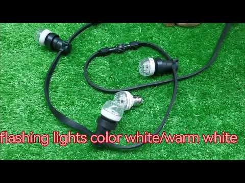WENDADECO what you should know about G45 strobe bulb string light