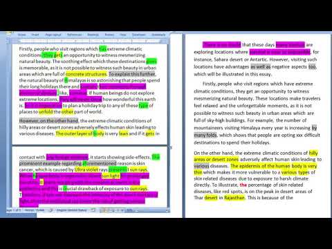 Self-correction 2 - The Second Draft
