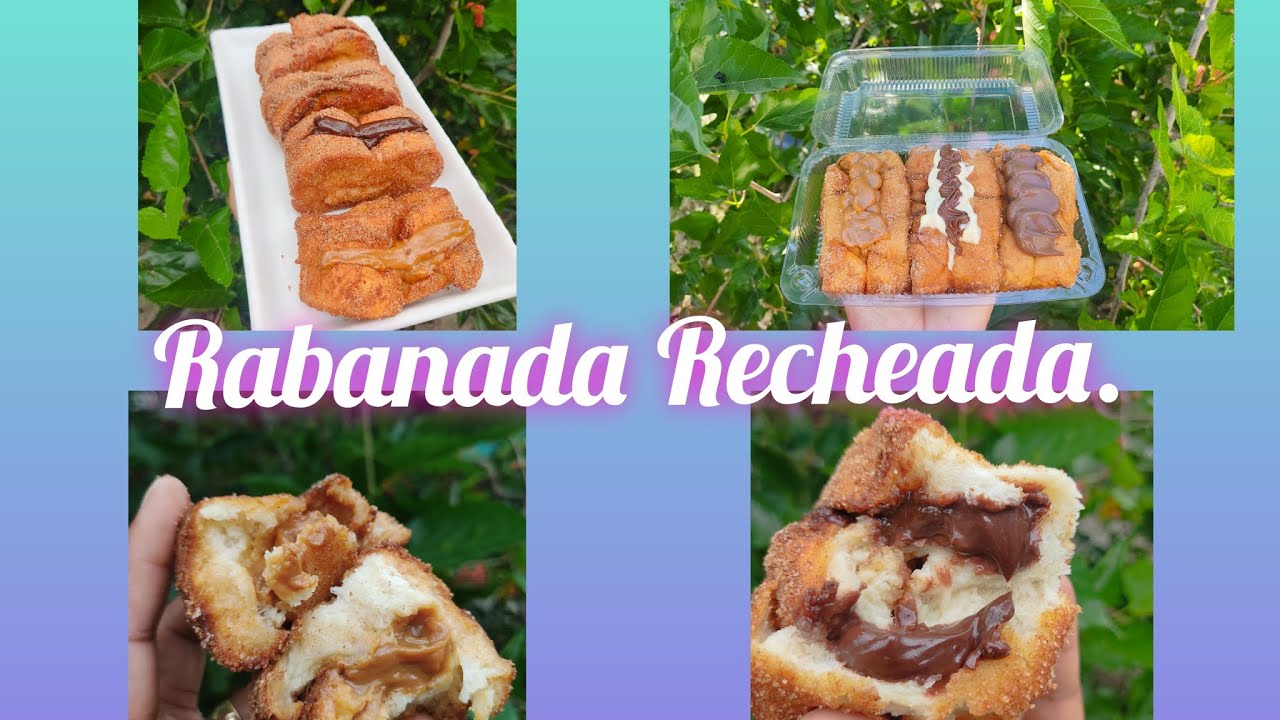 Rabanada recheada/ Montando rabanada/ Como fazer rabanada recheada/ Recheando rabanada.