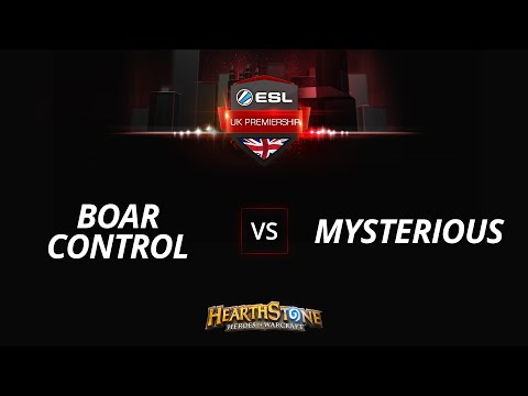 Boar Control vs Mysterious - Week 4 #ESLPrem Spring 2016