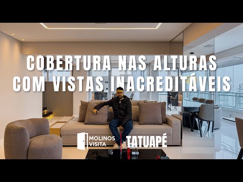 MODERN PENTHOUSE FOR R$9,000,000 IN THE MOST NOBLE AREA OF TATUAPÉ AND WITH TWO BALCONIES! | MC4685