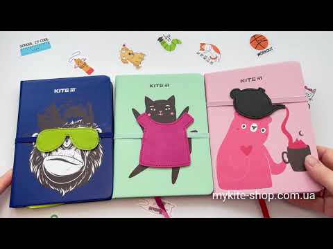 Блокнот Kite  K22-464-2, K22-464-1, K22-464-3, В6, 96 аркушів, клітинка