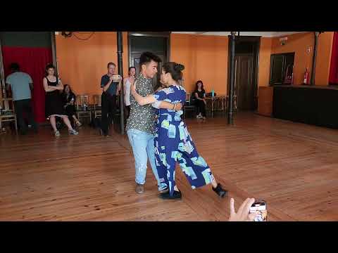 Argentine tango workshop -Torsion, Pivot: Roxana Suárez & Sebastián Achaval - Mañana Zarpa un Barco