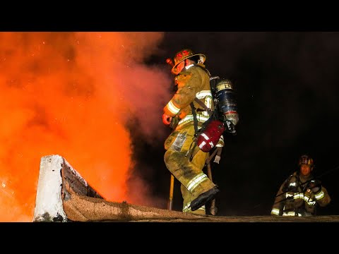 LAFD Light Force 33 + Engine 57: Shed Fire