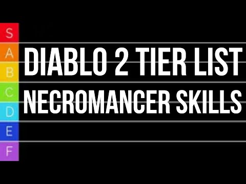 Diablo 2 TIER LIST - Necromancer Skills