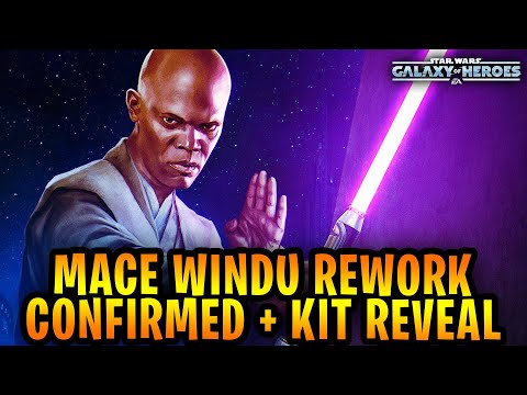 MACE WINDU REWORK CONFIRMED + KIT REVEAL! Huge Boost to Jedi Master Kenobi in SWGoH