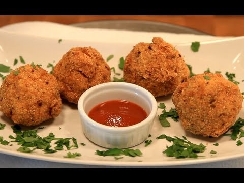 Deep Fried Mac and Cheese Balls Recipe - Slaters 50 50 - Bigmeatsunday