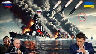 1 Minute Ago! 5 Russian Destroyers Destroyed by Ukrainian F 16 Jets