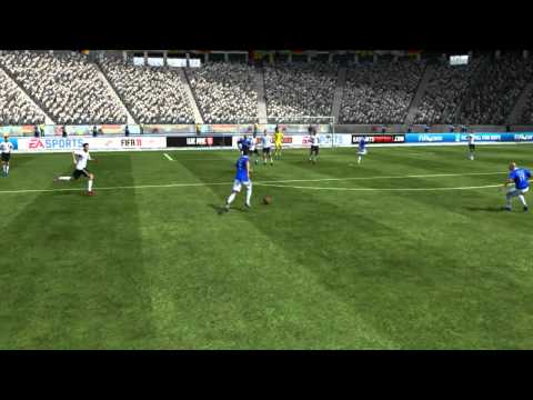 tremendo bombazo de pareja a Alemania fifa 11 (amazing goal for Pareja To Germany)