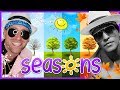 ☀️ Learn Seasons for Kids | Bruno Mars - Uptown Funk (Cover) | Mooseclumps | Kids Learning Songs