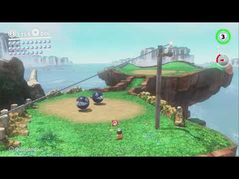 Super Mario Odyssey - Reino de las Cataratas - Bajo el Suelo