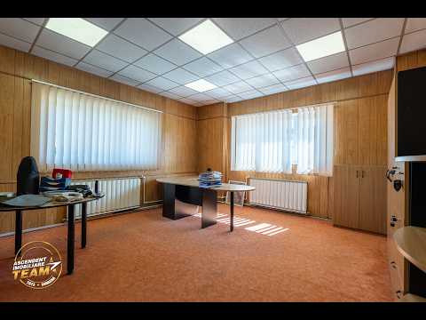 Spatiu comercial vitrinat,dublu acces,257 mp,disponibil si jumatate,Garii,Sfantu Gheorghe — Video