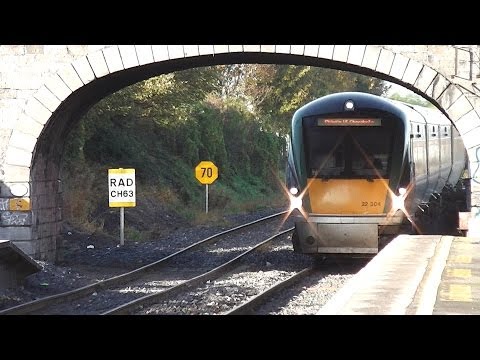 IE 22000 Class DMU Train number 22304 - Broombridge Station, Dublin